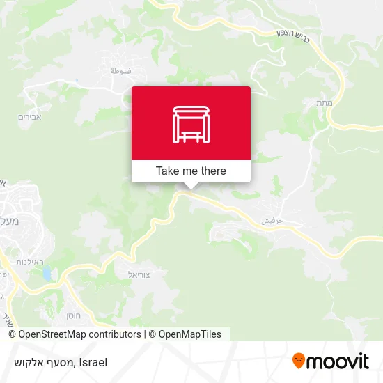 Карта מסעף אלקוש