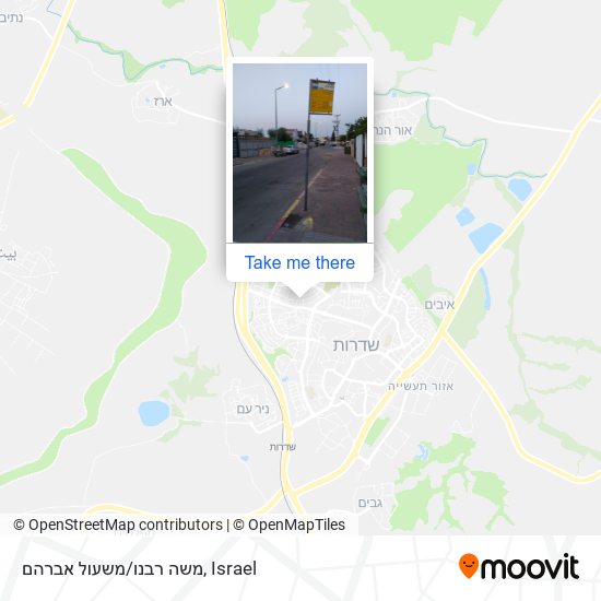 משה רבנו/משעול אברהם map
