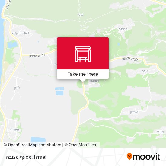 Карта מסעף מצובה