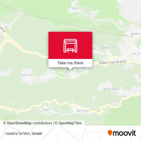 Карта החרוב/הפסגה