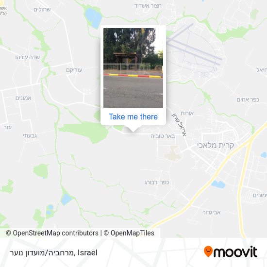 מרחביה/מועדון נוער map