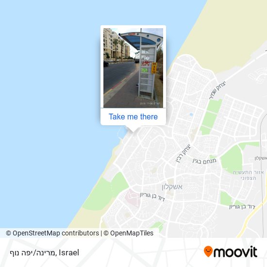 מרינה/יפה נוף map