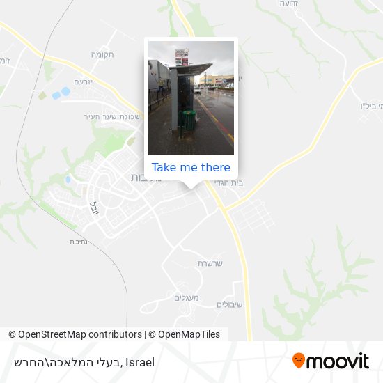 בעלי המלאכה\החרש map