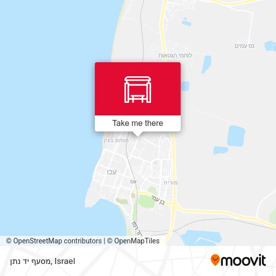 Карта מסעף יד נתן