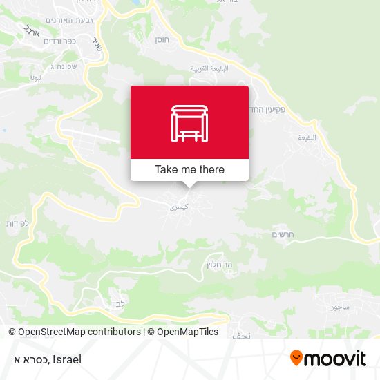 כסרא א map