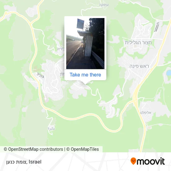 Карта צומת כנען