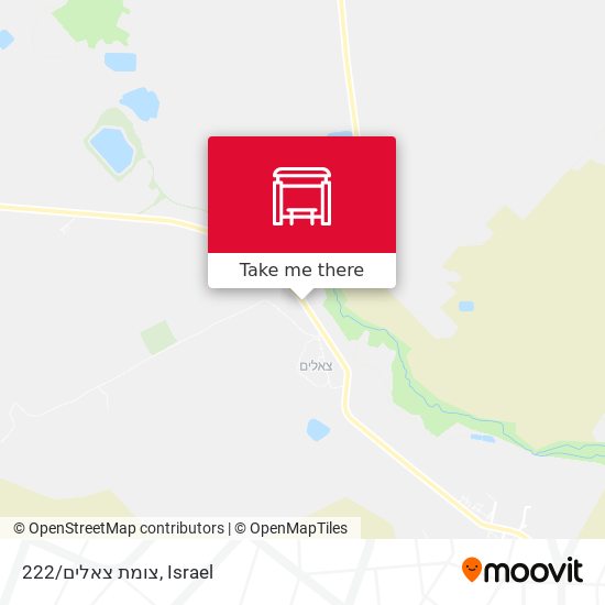 צומת צאלים/222 map