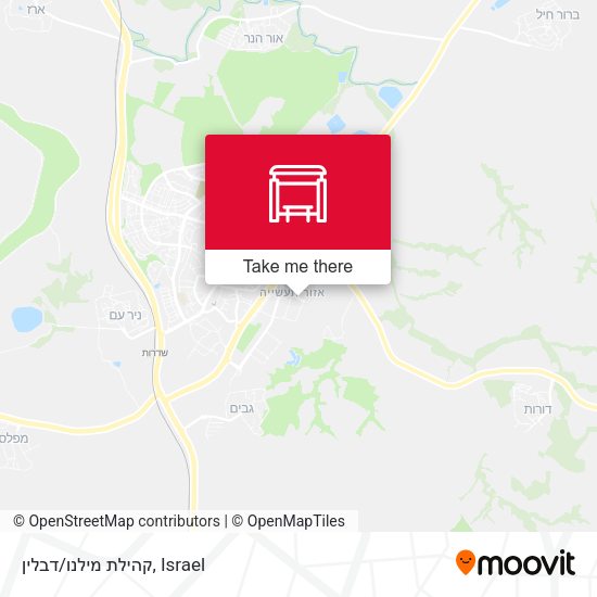קהילת מילנו/דבלין map