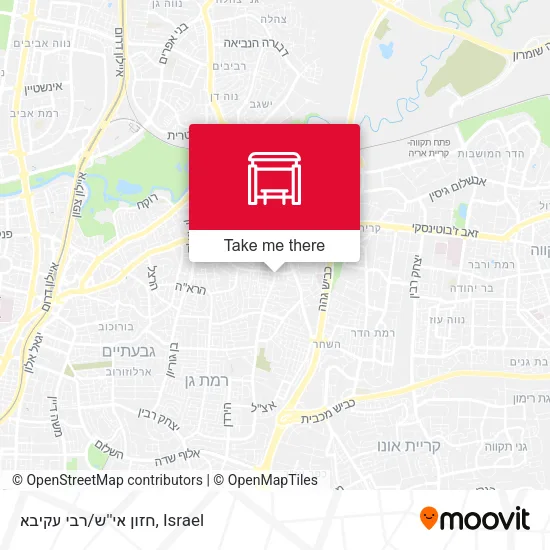 Карта חזון אי''ש/רבי עקיבא