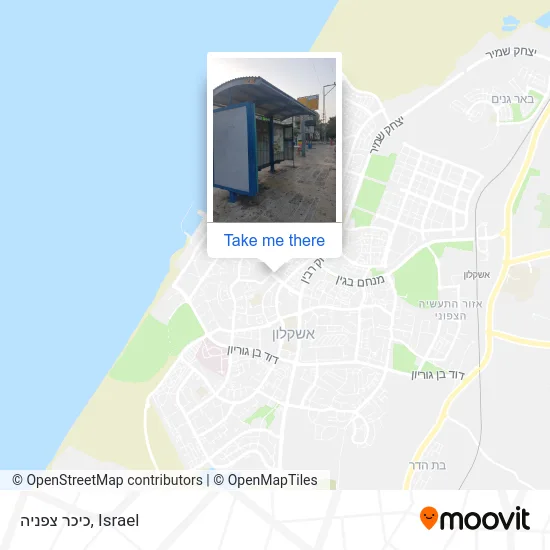 Карта כיכר צפניה