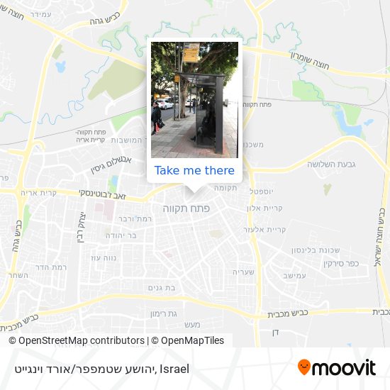 Карта יהושע שטמפפר/אורד וינגייט