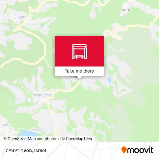 מסעף ריחנייה map
