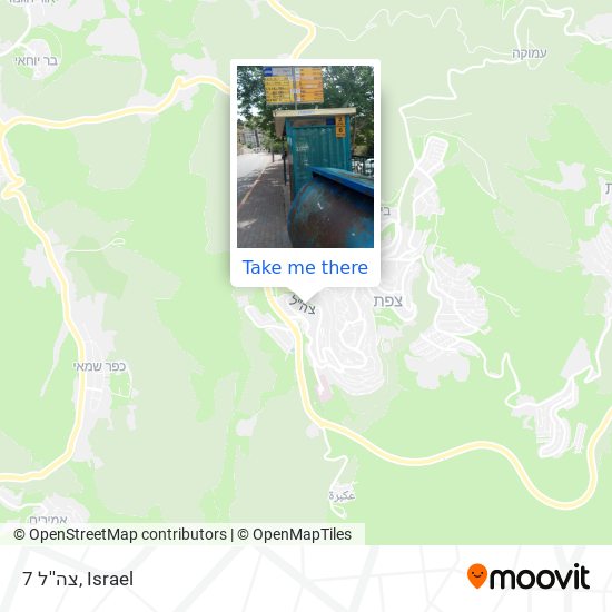 צה''ל 7 map