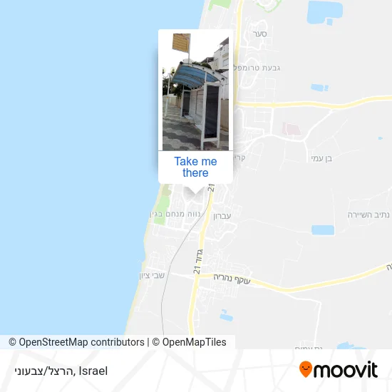 Карта הרצל/צבעוני