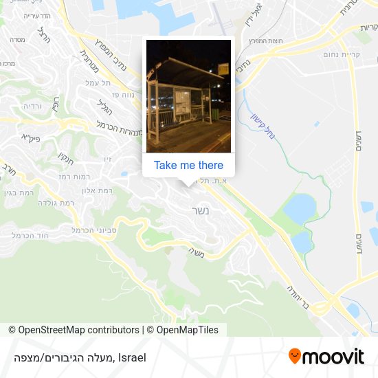 מעלה הגיבורים/מצפה map