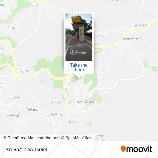 הכינור/הצילצל map