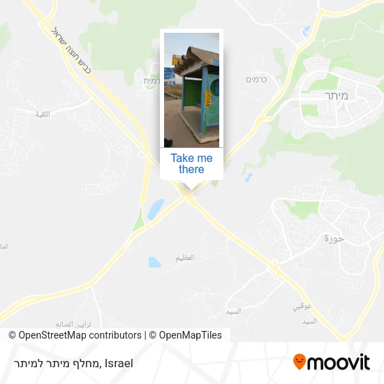Карта מחלף מיתר למיתר