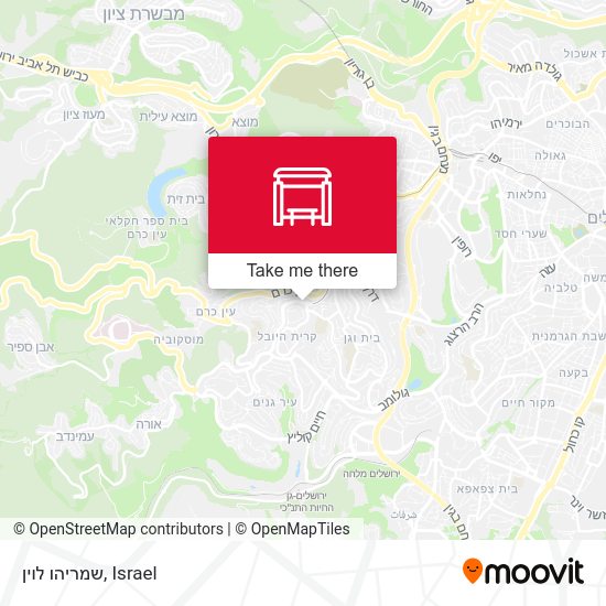 Карта שמריהו לוין