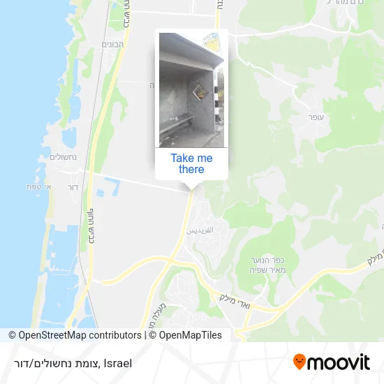 Карта צומת נחשולים/דור