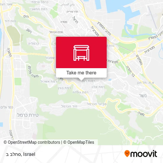 Карта סחלב ב