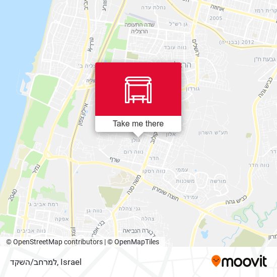 למרחב/השקד map