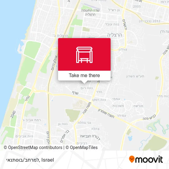 Карта למרחב/בוסתנאי