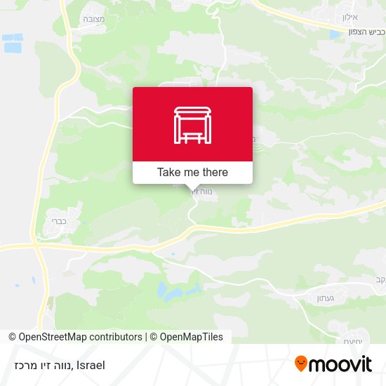 נווה זיו מרכז map