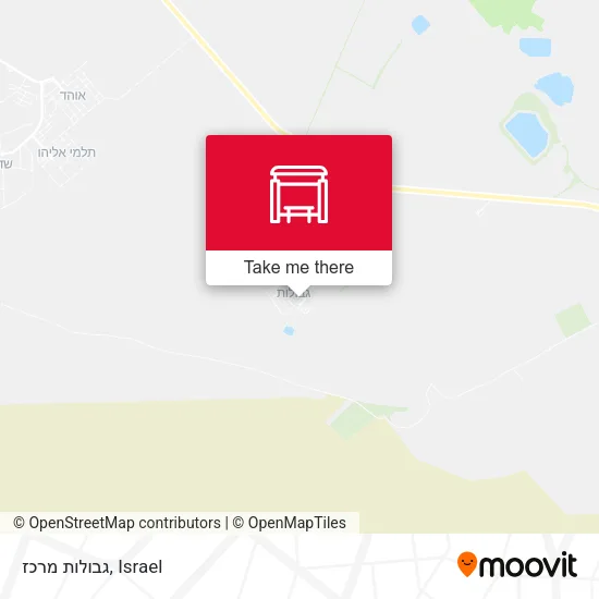 Карта גבולות מרכז