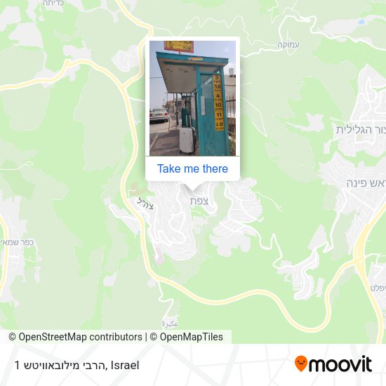 הרבי מילובאוויטש 1 map