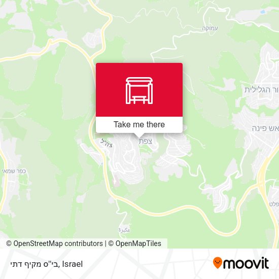 בי''ס מקיף דתי map