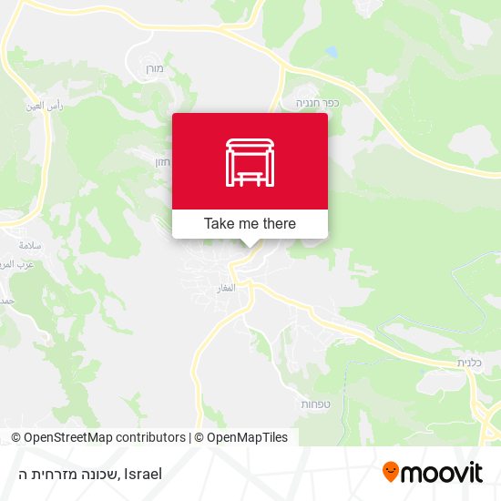 שכונה מזרחית ה map