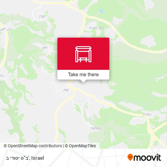 ב''ס יסודי ב' map