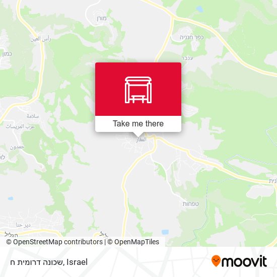 שכונה דרומית ח map