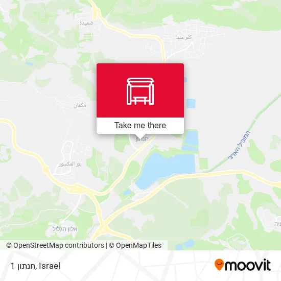 חנתון 1 map