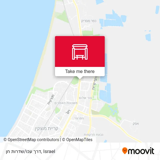 Карта דרך עכו/שדרות חן