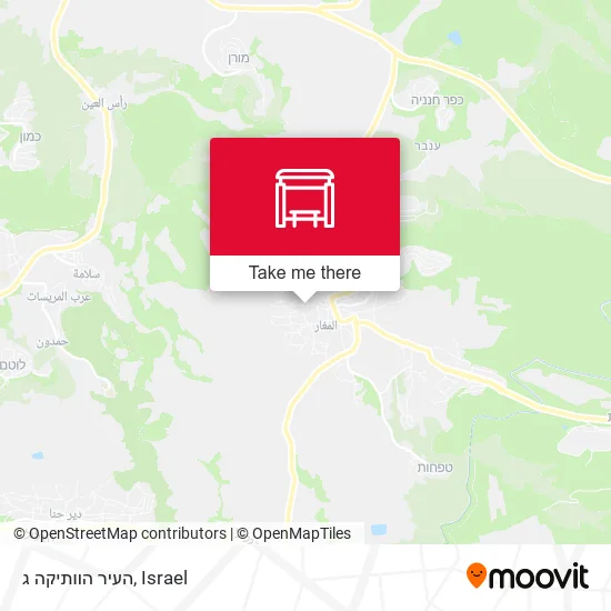 Карта העיר הוותיקה ג