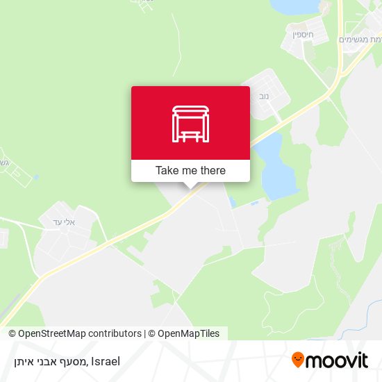 מסעף אבני איתן map