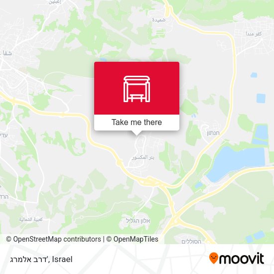 Карта דרב אלמרג'