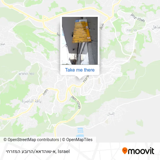 Карта א-שוהדאא/הרובע המזרחי