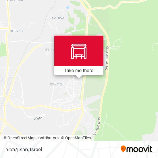 חרמון/תבור map