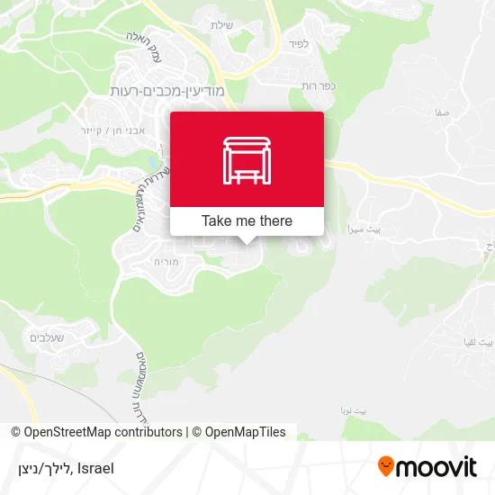 Карта לילך/ניצן