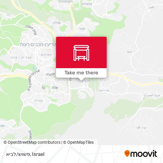 פשוש/לביא map