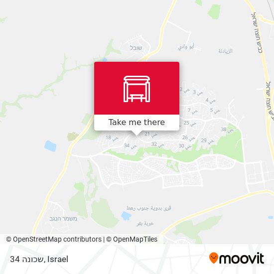 שכונה 34 map