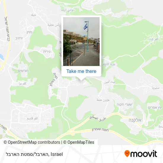 Карта הארבל/סמטת הארבל