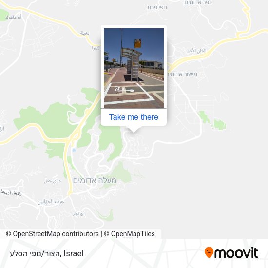 הצור/נופי הסלע map