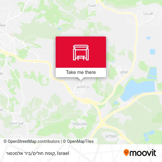 Карта קופת חולים/ביר אלמכסור