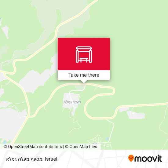 Карта מסעף מעלה גמלא
