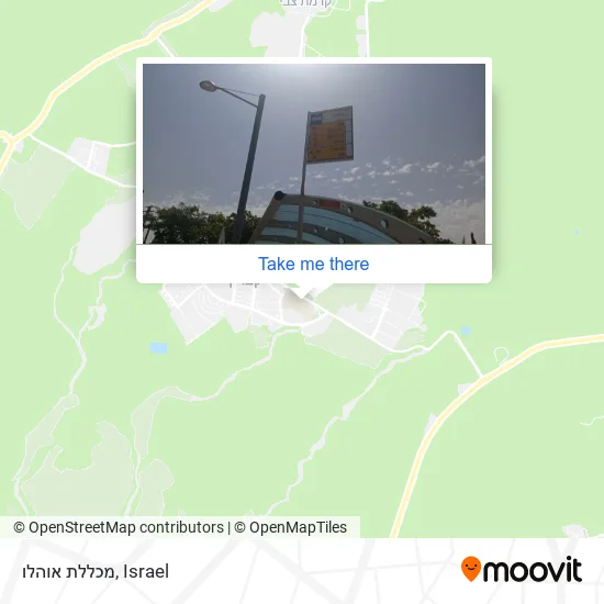 Карта מכללת אוהלו