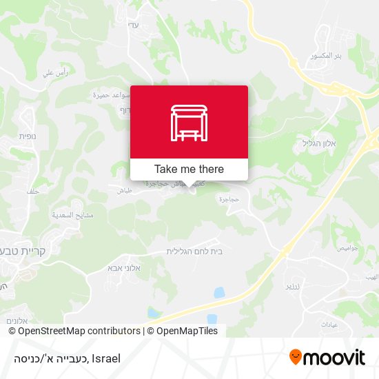 כעבייה א'/כניסה map