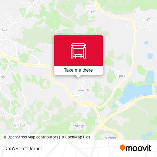 Карта דרב אלמרג'